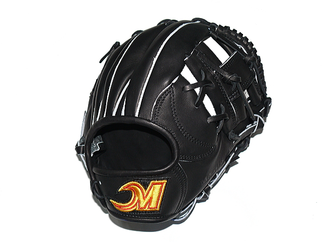 軟式グローブ　二塁・遊撃手用（右投用）RM7シリーズ　リスペクトブラック